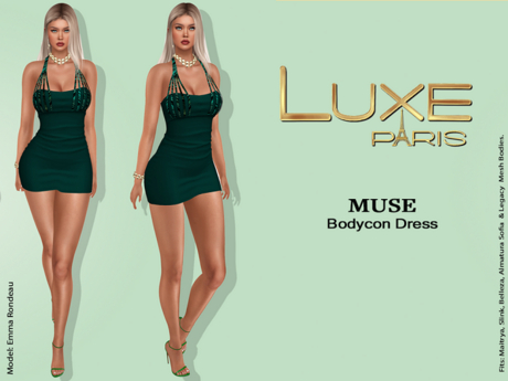 Second Life Marketplace - LUXE Paris MUSE Dress